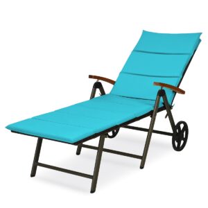 1663244369_dsc_2060_3.jpg Outdoor Chaise Lounge Chair Rattan Lounger Recliner Chair-Turquoise
