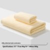 Pure Cotton Absorbent Bath & Face Towel – Soft, Durable Household Towel