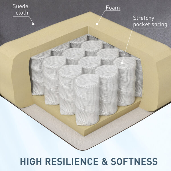 Massage Recliner Chair for Living Room, Push Back Recliner Sofa, Suede Wingback Reclining Chair with Extendable Footrest, Wood Legs, Remote Control, Side Pockets, Black