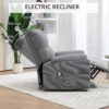 2aQ6f718e40c4c94c.jpg Lift Chair for Seniors, Microfibre Upholstered Electric Recliner Chair with Remote, Quick Assembly, Grey