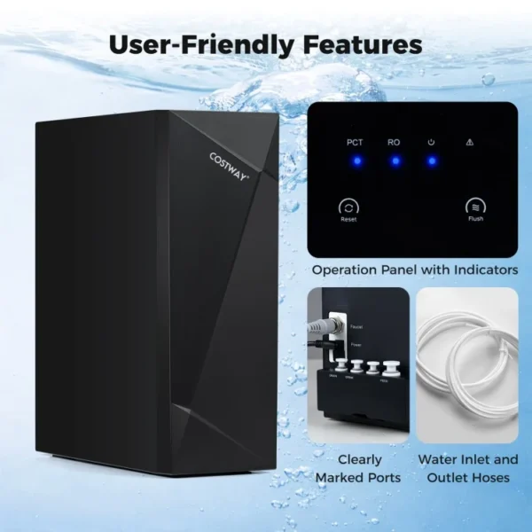 800 GPD AW-RB20 Alkaline PH+ Reverse Osmosis Water Filter