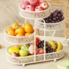 A03dd34dab9934946a8c9c75885e217423-1.webp Fruit Basket Bowl Fruit and Vegetable Storage Basket for Kitchen Counter Removable Bread Snack Product Storage Rack