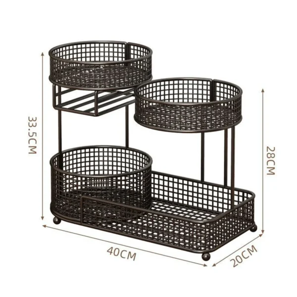 A57892cec7ebc435a94c77ee353010ef8J-2.webp Fruit Basket Bowl Fruit and Vegetable Storage Basket for Kitchen Counter Removable Bread Snack Product Storage Rack