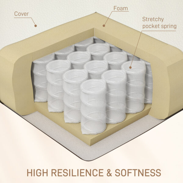 8-Point Vibration Massage Recliner Chair with Comfor Padding, Remote Control, Side Pockets, Swivel Nursery Rocking Chair, Cream White