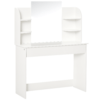 CWt49619746dd27a0.png Vanity Table, Makeup Vanity with Open Shelves and Drawer, Dressing Table for Bedroom, White