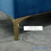 End of Bed Bench, Upholstered Bench, Entryway Shoe Bench with Button Tufted for Living Room, Bedroom, Blue