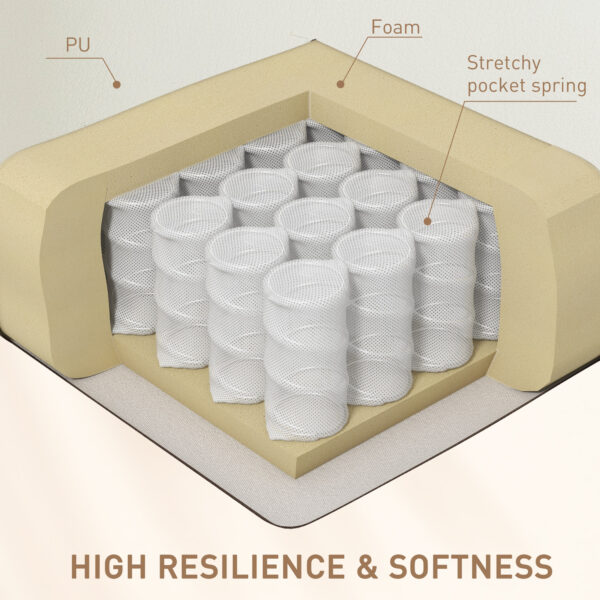 Leather Reclining Chair with Vibration Massage, Swivel Base, Rocking Function, Remote Control, Cream White