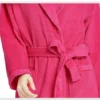 H0fef3335718646b3b520b4a257c43426P.webp Unisex 100% Cotton Toweling Terry Bathrobe – Soft Pink Home & Spa Robe (L–XL)