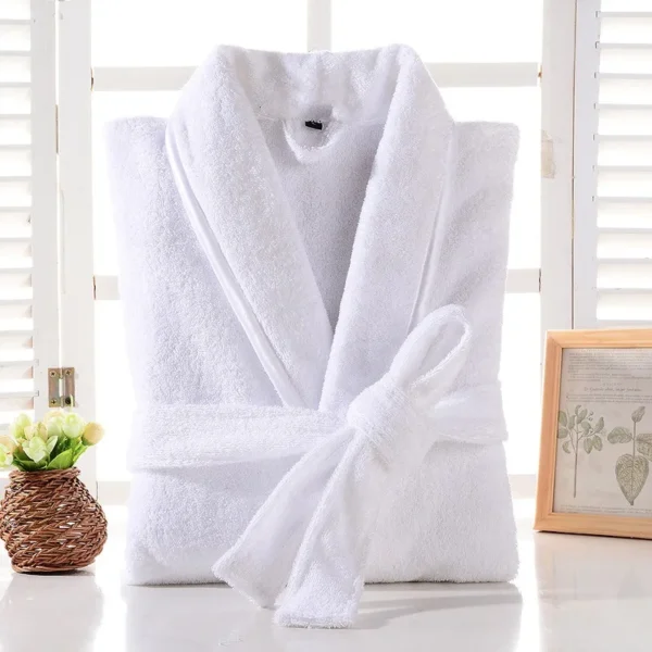 Cotton Bath Robe – Long Terry Winter Robe