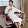 Cotton Bath Robe – Long Terry Winter Robe