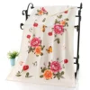 Hcdb1cd24b24345919e1733bcb9efdcb48.webp 2025 New Luxury 100% Cotton Towel with Bath Towels New Women Peony Beach Towel Bathroom Set for Family Guest Bathrooms Gym