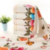 Hdd5c3565217849d3952ea27e63b325a6S.webp 2025 New Luxury 100% Cotton Towel with Bath Towels New Women Peony Beach Towel Bathroom Set for Family Guest Bathrooms Gym