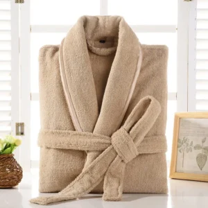 Hfbcb13d84d4a4221b0792589e53a0b40e-1.webp Bathrobe Men 100% Cotton White Terry Fleece Towel Winter Robes Men's Robe Long Robe For Men Absorbent Bathrobes Home Clothes