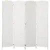 JxH91e19c4c968059.jpg 6ft Folding Room Divider, 4 Panel Wall Partition with Wooden Frame for Bedroom, Home Office, Natural