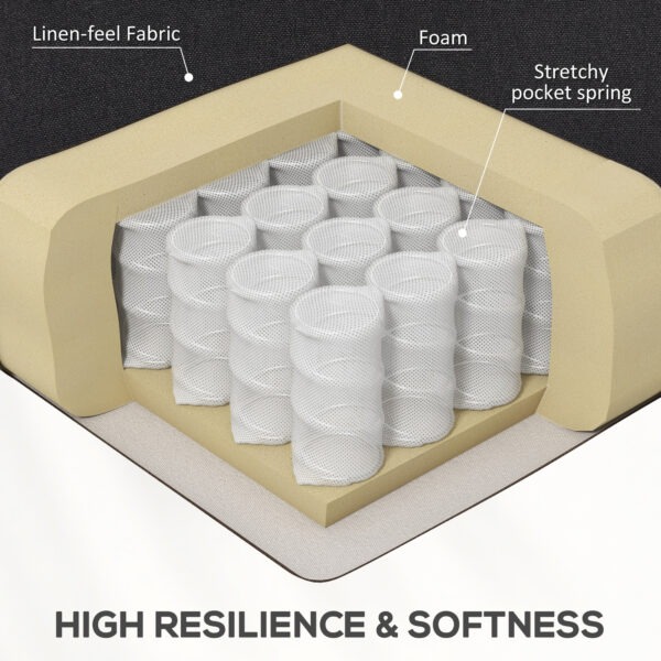 Lift Chair for Elderly, Power Chair Recliner with Remote Control, Side Pockets for Living Room, Black