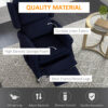 Rz7d2218becf606ed.jpg Push Back Recliner Chair, Vibration Massage Recliner for Living Room with Extendable Footrest, Remote, Pocket, Blue