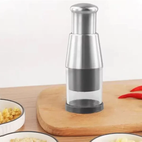 Stainless Steel Multifunctional Handheld Garlic Chopper