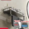 S022a0cd6fab14ca096bf099080fd3bfac-2.webp Bathroom Shelf – Space Aluminum Wall‑Mounted Single Tier Rack