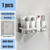 Bathroom Storage Rack – No‑Drill Wall‑Mounted Corner Shelf