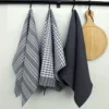 3‑Piece Soft & Absorbent Waffle‑Knit Kitchen Towels