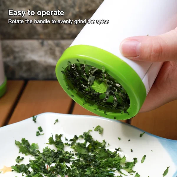 S0c0cc5d860874778b237c44e9d6379a4b.webp Herb Grinder, Parsley Chopper Herb Mill Grinder,Spice Mill Parsley Shredder,Creative Cooking Tools