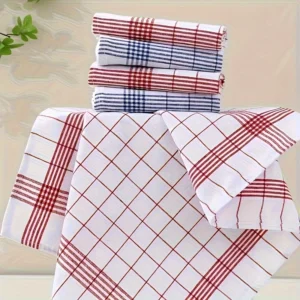 S0d7dfabd95d34419beb5b9ffbcf586baG-1.webp 3/8Pcs, Colorful Simple Checkered Kitchen Towels, Absorbent Cleaning Cloths, Cooking and Baking Tea Towels, Dishwashing Cloths, Scouring Pads, Hand Towels, Tea Towels, Super Soft, Highly Absorbent, Kitchen Decoration, Daily Necessities, Life Essentials, Kitchen Must-Haves