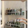 S148242ba5c07458e893804eda5d8ce5bC-1.webp Bathroom Shelf – Space Aluminum Wall‑Mounted Single Tier Rack
