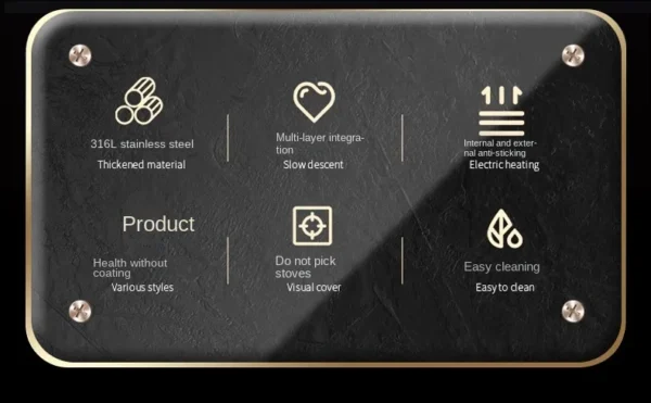 1pc 304 Stainless Steel Frying Pan, NonStick Pan Fried Steak Pot Uncoated Kitchen Cookware For Gas Stove and Induction Cooker