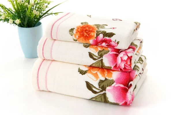 S1c33398592234c2ba756666cb047c02fi.webp 2025 New Luxury 100% Cotton Towel with Bath Towels New Women Peony Beach Towel Bathroom Set for Family Guest Bathrooms Gym