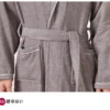 Women's 100% Cotton Toweling Terry Robe Unisex Lovers Soft Bath Robe for Men and Women Nightrobe Sleepwear Casual Home Bathrobe