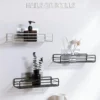 Bathroom Storage Rack /Kitchen Organizer /Shelf -Black