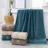 S260b04b96016462cadc9fb9071af400bk.webp Large 100% Cotton Bath Towel 70×140cm Thick & Absorbent