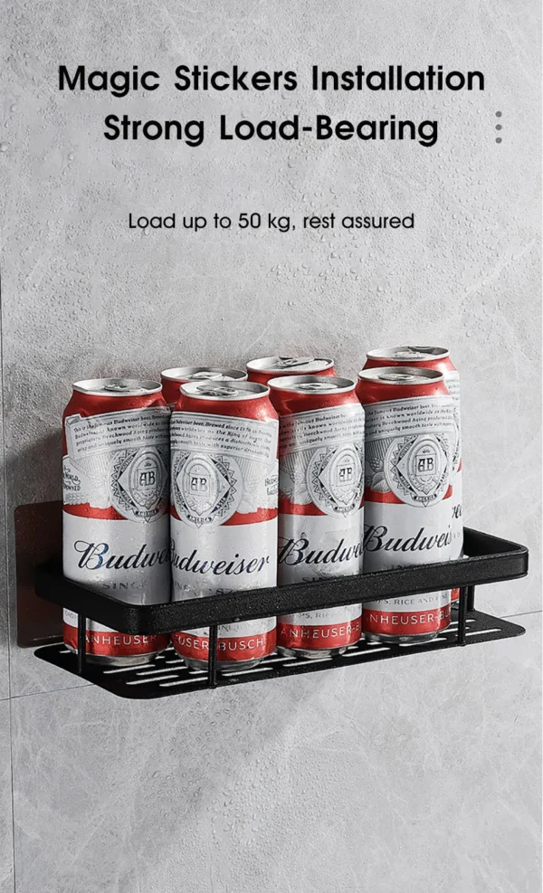 S2629cfe18332474b80460870c67b06ddb-2.webp Bathroom Storage Rack – Wall‑Mounted Single‑Tier Corner Shelf