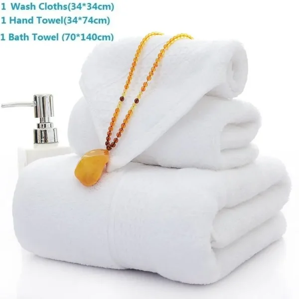 S2e6205ce5af2491ea2a31132e7b092ceU.webp Soft 100% Cotton Bath Towel Set – Super Absorbent 3‑Pack