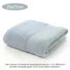 Bath Towel Washcloth Cotton Towel Solid Color Soft Absorbent Towels Multipurpose Use For Hotel Bathroom