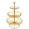 Fruit Bowl, 3-Tier Fruit Basket Large Fruit Stand Holder for Kitchen, Kitchen