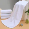 7PCS Cotton White Face & Hand Towels – Soft & Absorbent