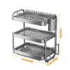 S42360eba264f40f1b52e7c6f4d6c493dJ-3.webp Stainless Steel Multifunctional Dish Drying Rack Organizer