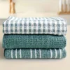 3‑Piece Soft & Absorbent Waffle‑Knit Kitchen Towels