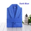 Pure Cotton Hotel Bath Robe – Unisex Kimono Towel Robe for Adults
