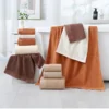 6‑Piece 100% Cotton Soft Absorbent Bathroom Towel Set