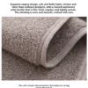 Soft Cotton Face Towel – Thickened Absorbent Jacquard Design
