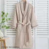Women’s Cotton Waffle Robe – Home Sleepwear Loungewear