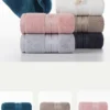 S5b84149c4a64412fad95747552768cb4y.webp 1piece Solid Color Towels Of Different Sizes Cotton Gift Set Comfortable Cotton Towel Bath Towel Absorbent Best Shower Towels