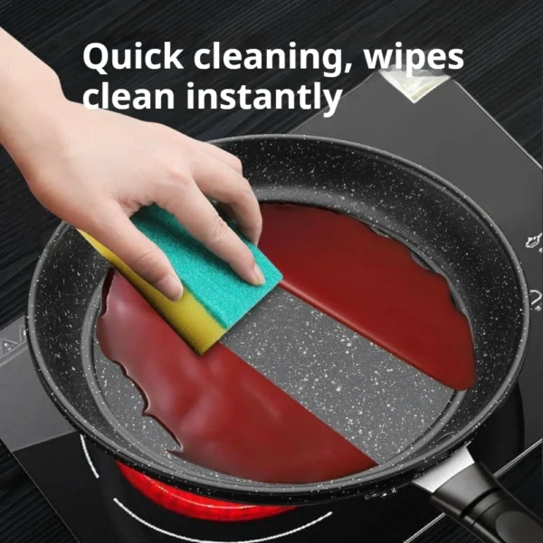 Multipurpose Frying Pan Flat Bottomed Steak Pan Light Oil Omelette Skillet Pan PFOA Free Fast Heating Kitchen Cooking Tools