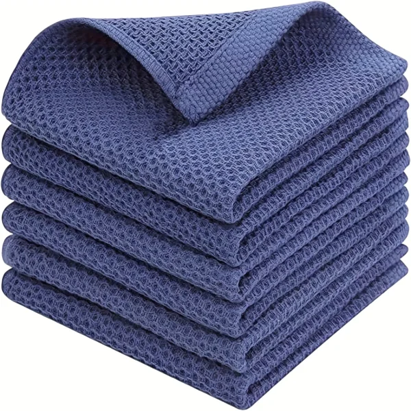Cotton Honeycomb Square Towels – Soft, Absorbent & Breathable
