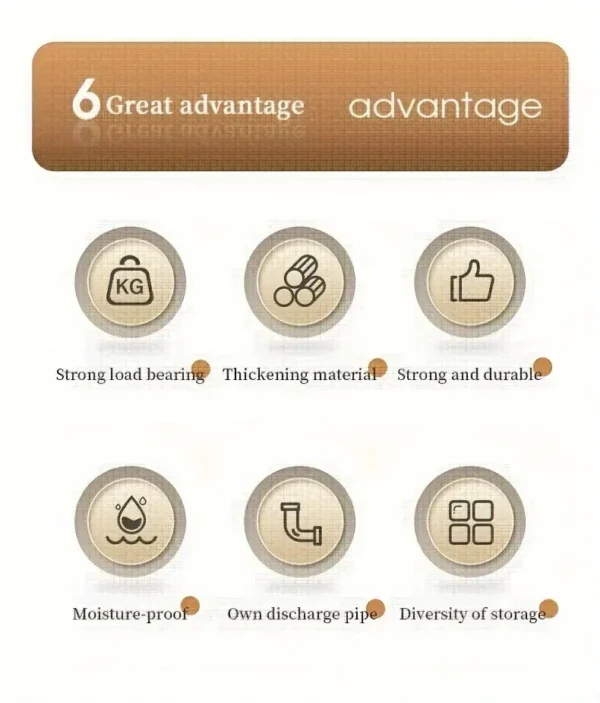 S62f7513b98bb45a598330b09848b9d2eI-1.webp 2‑Tier Stainless Steel Dish Drying Rack with Drainboard