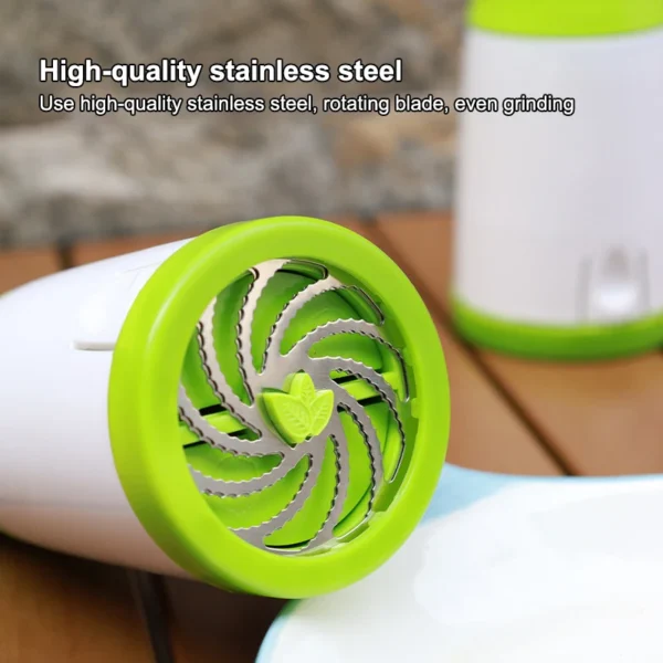 S655dedbca78a4efbb79b89bafb03a12cQ.webp Herb Grinder, Parsley Chopper Herb Mill Grinder,Spice Mill Parsley Shredder,Creative Cooking Tools