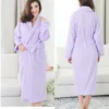 Pure Cotton Hotel Bath Robe – Unisex Kimono Towel Robe for Adults
