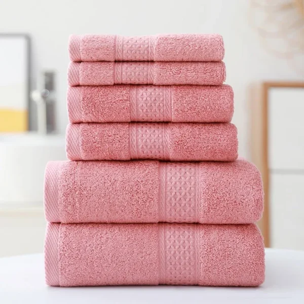 S6e38dcd21bca4755878c6c3667cdafa5D.webp Organic Cotton Towel Set 3‑Piece Ultra Soft & Absorbent